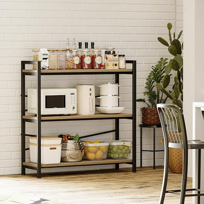 Book Shelf, 3 Tier Bookshelf 31.49" Width, Book Shelf Storage and Organization - Image 5