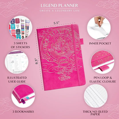 Legend Planner – Weekly & Monthly Life Planner to Hit Your Goals & Live - Image 2