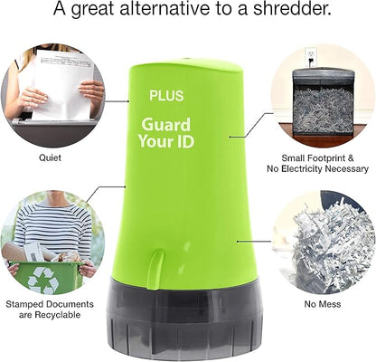 Guard Your ID Advanced Roller Identity Theft Prevention Security Stamp Green - Image 8