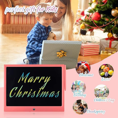 LCD Writing Tablet for Kids, 15 Inch Colorful Electronic Doodle Board, - Image 3