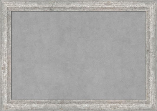 Amanti Art Silver Framed Magnetic Board 19x27 Medium Vision Board by AmantiArt