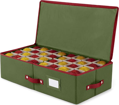 ZOBER Underbed Christmas Ornament Storage Box by ZOBER