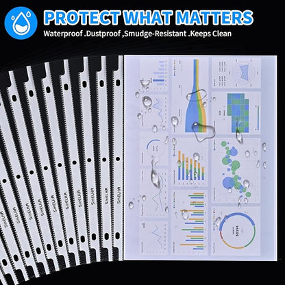 Sheet Protectors 600 Page, Page Protector 8.5" x 11" ，Upgraded Thick Material - Image 7