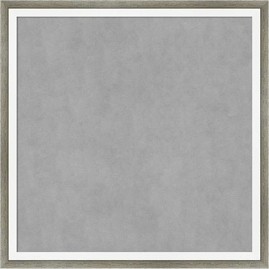 Amanti Art Silver Framed Magnetic Board 13x13 X-Small Vision Board by AmantiArt