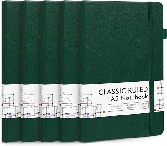feela 5 Pack Journal Notebook Bulk by feela