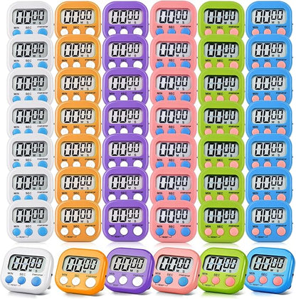 48 Pack Digital Kitchen Timer Magnetic Digital Timer by Unknown