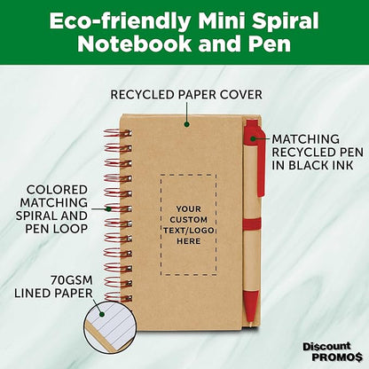 Custom Mini Spiral Notebooks - Image 3