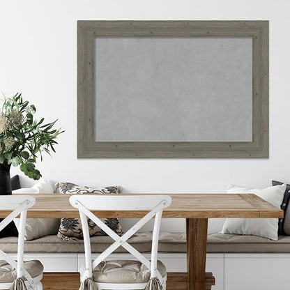 Amanti Art Grey Framed Magnetic Board 31x43 Large Vision Board - Image 5