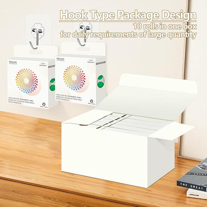 Green 1 Inch Round Color Coding Dot Labels, 10 Rolls 10000 Dot Stickers in - Image 4