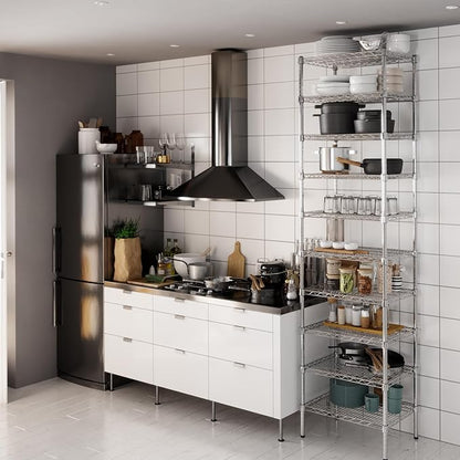 Regal Altair 18" Deep x 24" Wide x 96" Height Wire Shelving Kit | 10-Tier | NSF - Image 6