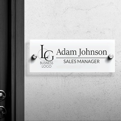 Custom Name Plates for Doors Personalized Wall Name Signs Office Workspace by CustomYourMemories