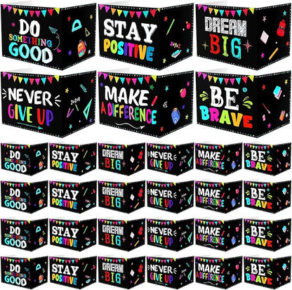 Honoson 24 Pcs Bulk Inspirational Privacy Folders by Honoson
