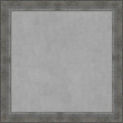 Amanti Art Silver Framed Magnetic Board 28x28 Medium Vision Board by AmantiArt