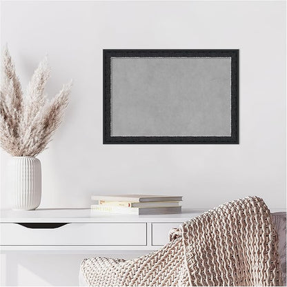 Amanti Art Black Framed Magnetic Board 14x20 Small Vision Board - Image 7