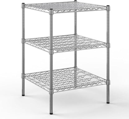 Regal Altair 24" Deep x 24" Wide x 34" Height Wire Shelving Kit | 3-Tier | NSF by Regal+Altair