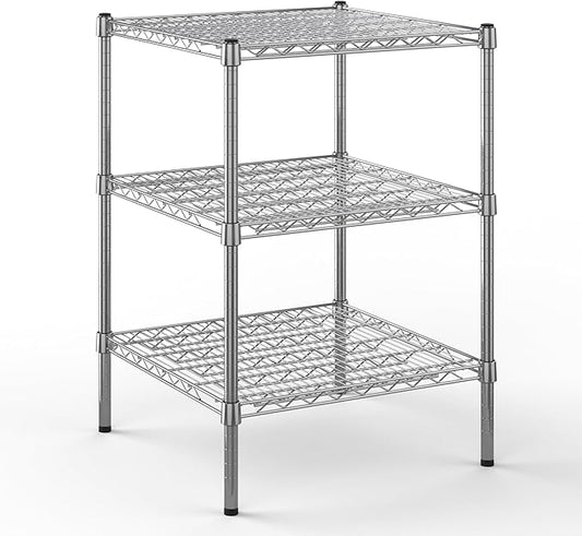 Regal Altair 24" Deep x 24" Wide x 34" Height Wire Shelving Kit | 3-Tier | NSF by Regal+Altair
