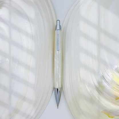 LACHIEVA LUX Mother of Pearl Mechanical Pencil 0.7mm, Elegant Metal Pencil - Image 4