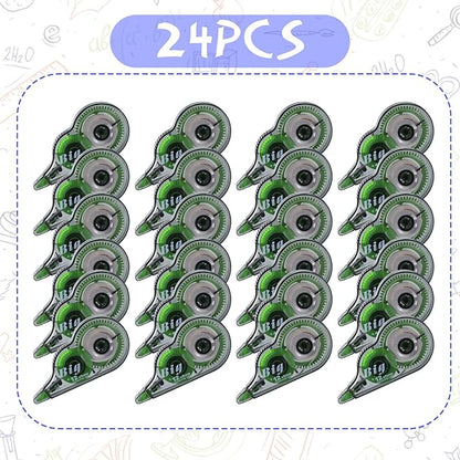 Yexiya 24 Pieces Correction Tapes Original Correction Wide Eraser Applicator - Image 6