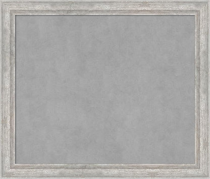 Amanti Art Silver Framed Magnetic Board 23x27 Medium Vision Board by AmantiArt