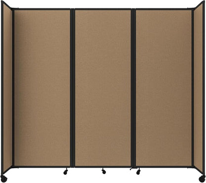 Versare Room Divider 360 Portable Wall Partition | Folding Panels | Large by VERSARE