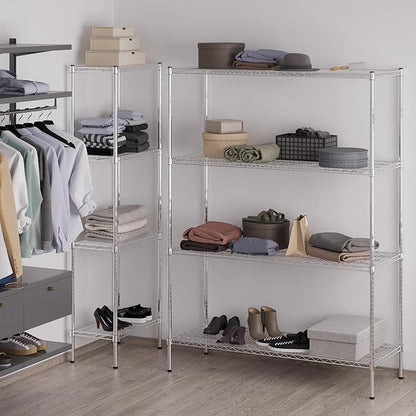 Regal Altair 21" Deep x 54" Wide x 74" Height Wire Shelving Kit | 4-Tier | NSF - Image 5