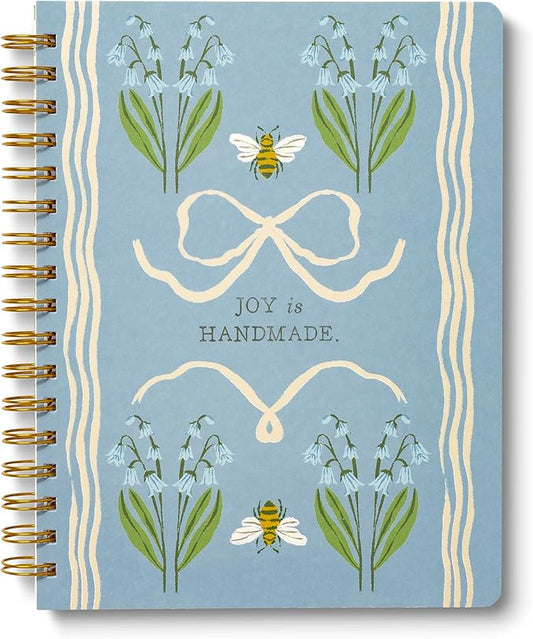Compendium Spiral Notebook — Joy Is Handmade. — A Designer Spiral Notebook by Compendium