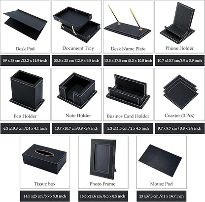 RitPin Desk Set, 11-Piece All-in-One – Executive Desk Accessories & Office - Image 3