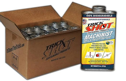 Premium USA-Made Cutting Oil & Fluid | 12 Unit Case - 8 oz. Metal Can | - Image 2