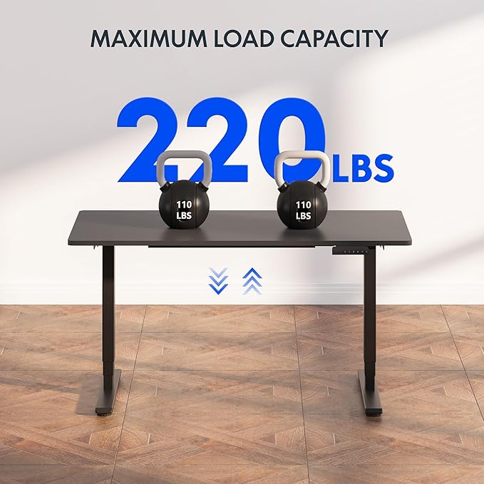 FLEXISPOT E6 3-Stage Dual Motor 60 x 24 Electric Standing Desk Sit Stand Up Desk - Image 8