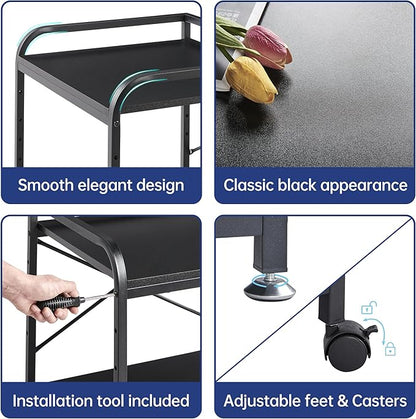 Fannova 2 Tier Under Desk Printer Stand - Image 9