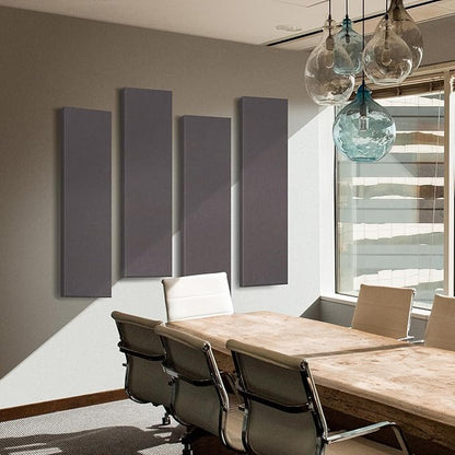 2” Thick Acoustic Panels with Hanging Brackets to the Wall, Mud Grey - Image 4