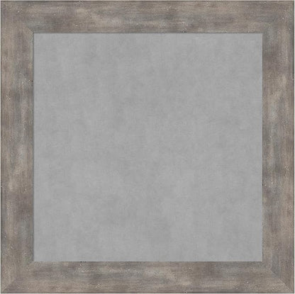 Amanti Art Silver Framed Magnetic Board 15x15 X-Small Vision Board by AmantiArt