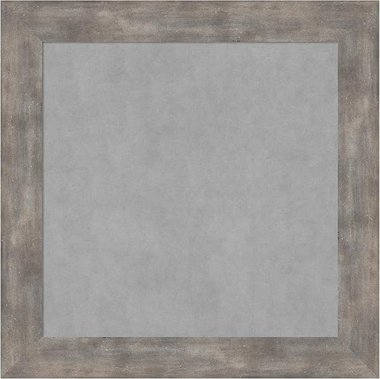 Amanti Art Silver Framed Magnetic Board 15x15 X-Small Vision Board by AmantiArt