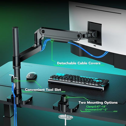 ARES WING Heavy Duty Monitor Arm - Image 9