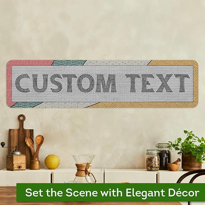 Custom Sign, Custom Street Sign, 11 Font Colors, 13 Font Styles, 4 Hole Options - Image 4