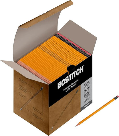 Bostitch Office Premium #2 Pencils, American Cedar Wood, Pre-Sharpened - Image 2