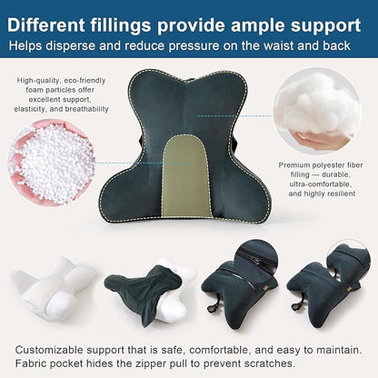 Ailuteie Lumbar Support Pillow for Lower Back Pain Relief – Multi-Functional - Image 3