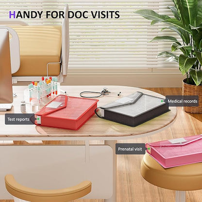 ThinkTex Plastic Expanding File Folder, Transparent envelopes - Image 7