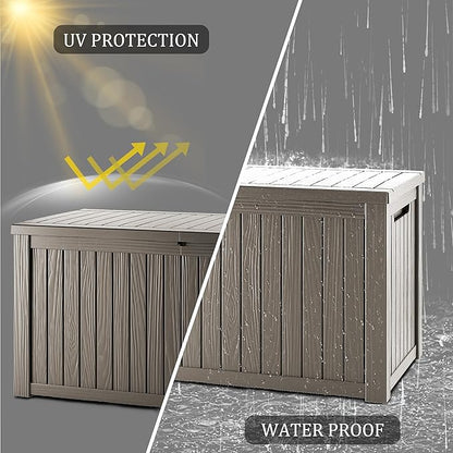 Yardgrace 270 Gallon Heavy Duty Outdoor Storage Box - Image 5