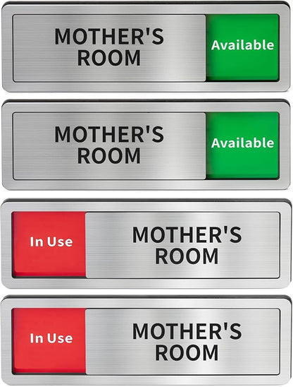 2 Pack Mom Door Sign by Abudada