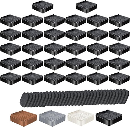 shouwuhho Furniture Risers, 32 Pack Bed Risers by EnjoyLifeEnjoyHappiness