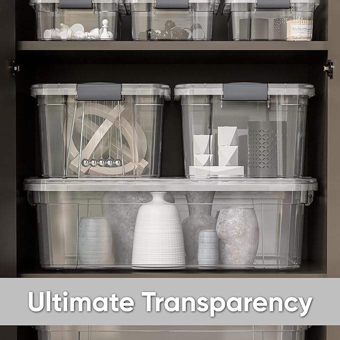 Superio Clear Storage Boxes - Image 7