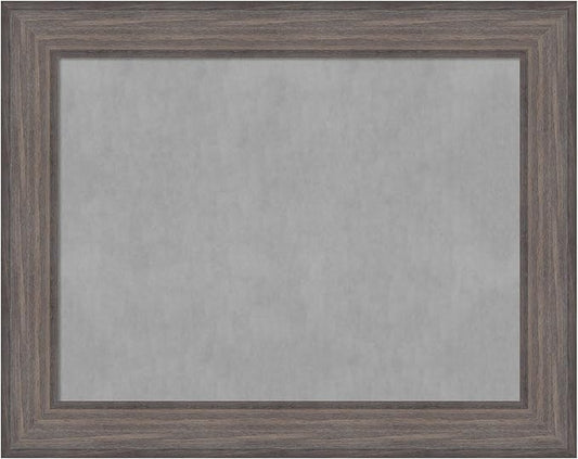 Amanti Art Grey Framed Magnetic Board 23x29 Medium Vision Board by AmantiArt