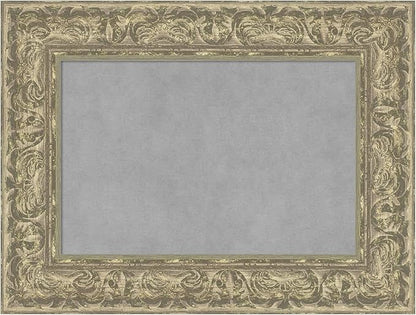 Amanti Art Silver Framed Magnetic Board 19x25 Small Vision Board by AmantiArt