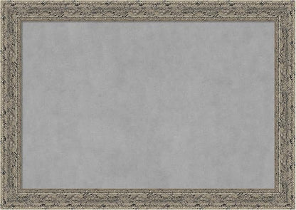 Amanti Art Silver Framed Magnetic Board 29x41 Large Vision Board by AmantiArt