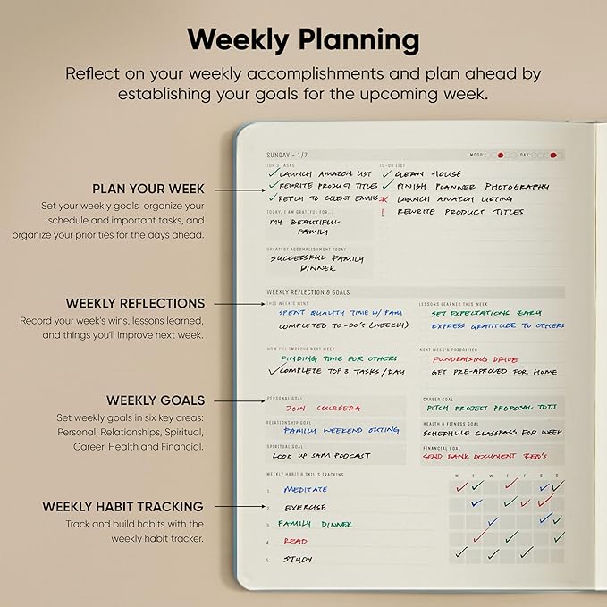 Dated, 2026 Planner, 8.5" x 11" - Image 4