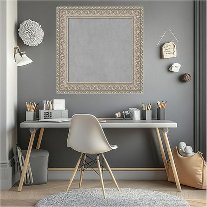 Amanti Art Silver Framed Magnetic Board 27x27 Medium Vision Board - Image 5