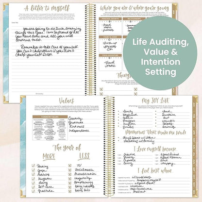 bloom daily planners 2026 Hardcover Calendar Year Goal & Vision Planner - Image 5