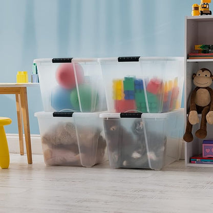 IRIS USA 51 L Plastic Storage Box - Image 4