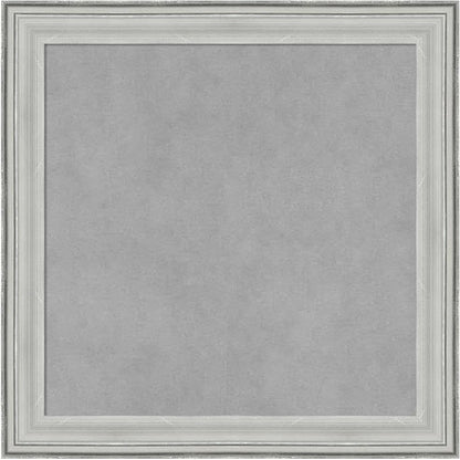 Amanti Art Silver Framed Magnetic Board 19x19 Small Vision Board by AmantiArt